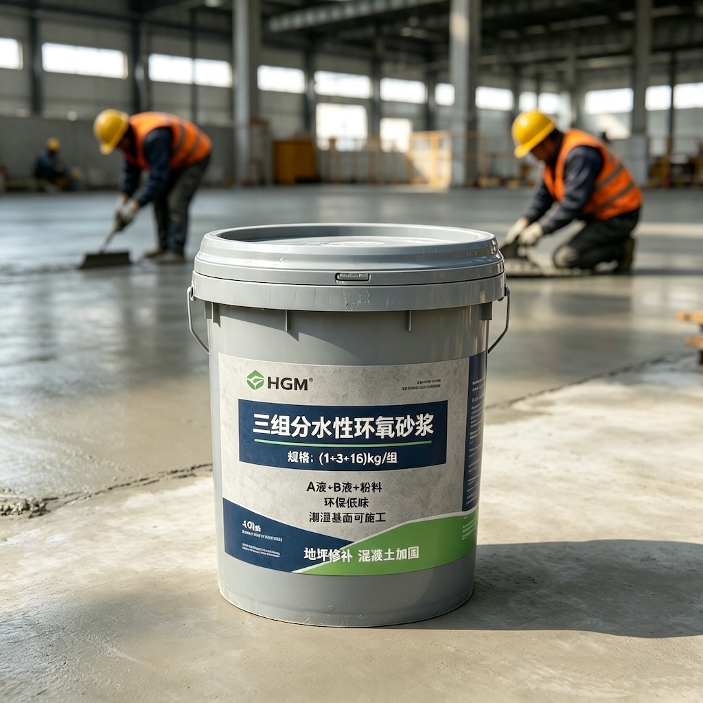 北票三组份水性环氧砂浆